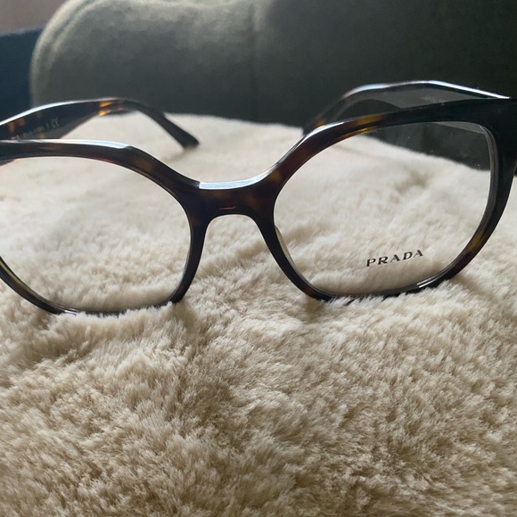 Prada Havana Tortoiseshell Glasses - Picture 3 of 7